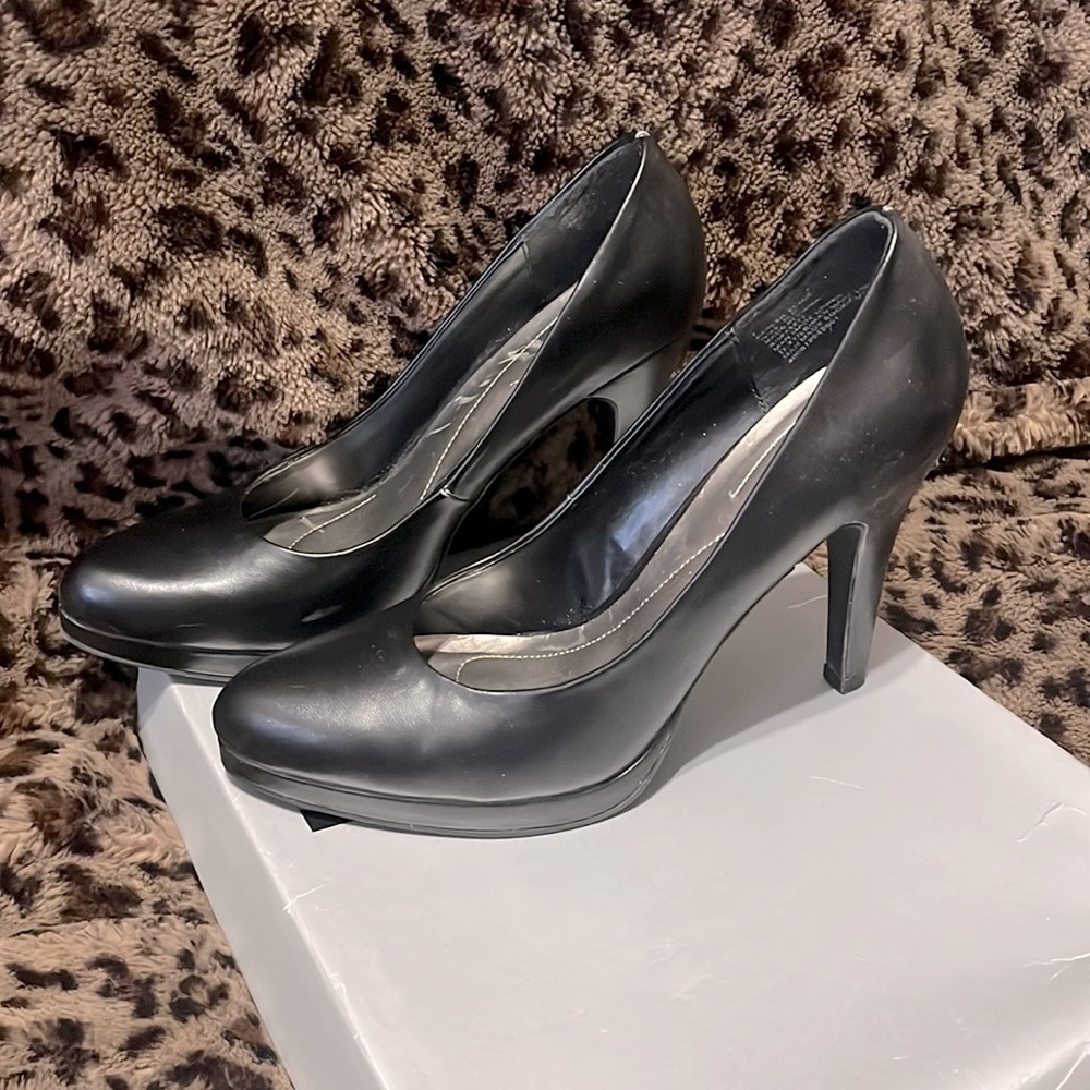 Black high heels